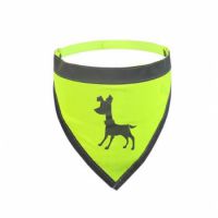 Visibility Dog Bandana, Medium - Neon Yellow