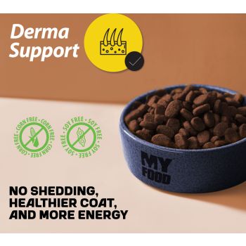  Myfood Derma Support Dry Food for Medium and Large Puppies With Salmon 2.5kg 
