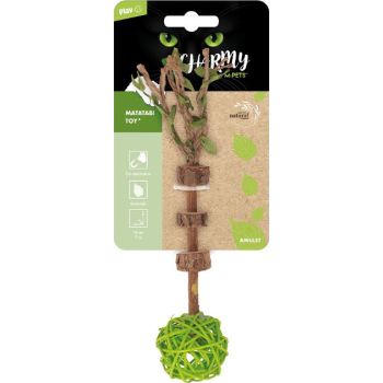  M-PETS Charmy Amulet Matatabi Green Catnip Cat Toy 