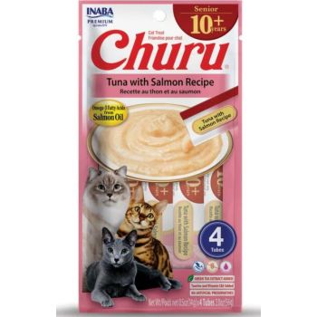  Inaba Churu For Senior Cat Tuna With Salmon Recipe 