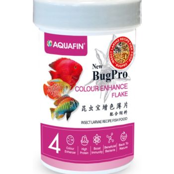  KW Zone Aquafin BugPro Color Enhance Flake 100ml 
