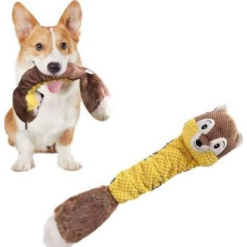  Pawsitiv Dog Toys Bungee Squirrel (073) 