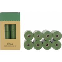 PETS CLUB BIO DEGRADABLE POO BAGS, 23*33 CM, 8 ROLLS / BOX,15 BAGS / ROLL