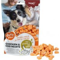 Duvo+ Meat Chicken & Cod Hearts 180g