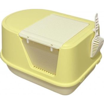  Pawsitiv Emma Queen Litter Box - Palace - MSP 205 - Yellow 