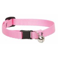 Cat Collar PINK  With Bell -1/2"basics