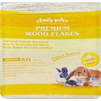 Emily Pets Wood Shaving - Lemon Scent 62 L (4Kg)