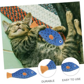  Wild Catz Mr Tartar Plush Cat Toys - 20 x 8cm, 20g 