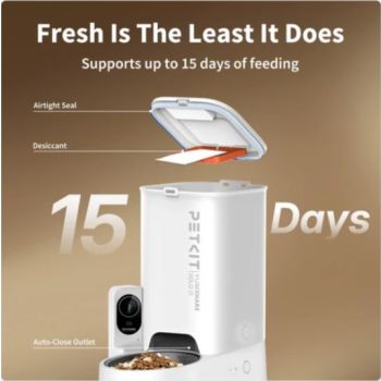  Petkit 'YumShare Solo 2.0 Camera' Automatic Feeder - 3L 