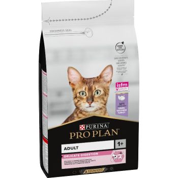  PRO PLAN DELICATE CAT FOOD WITH TURKEY, 10KG 