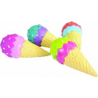 Camon Vinyl Ice Cone Dog Toys