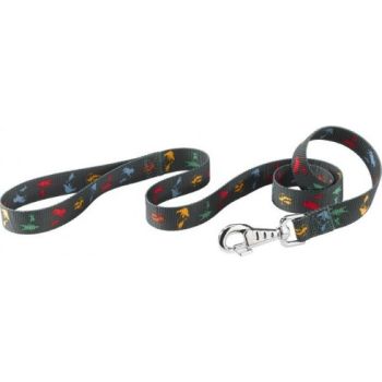  Ferplast Club G Lead Circus[Color - Black, Dimension - 20mm x L 120cm] 