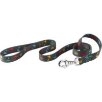 Ferplast Club G Lead Circus[Color - Black, Dimension - 20mm x L 120cm]