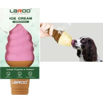  LaRoo Ice Cream Cone Silicone Dog Toys 