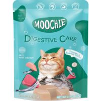 Moochie Cat Wet Food Pate With Anchovy - Digestive Care Pouch 70g