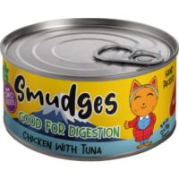 Smudges Adult Cat Wet Chicken Flakes With Tuna In Soft Jelly 80g