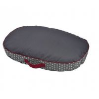 Asanoha Cushion - Grey / Large