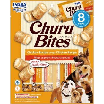  Churu Bites For Dog Chicken Recipe Wraps Chicken Recipe 8PCS/PK 
