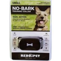Reddipet No Bark Training Collar for Dogs with CR2032 (Small)