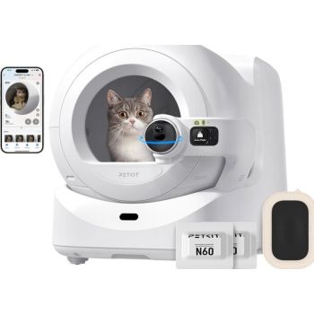  Petkit Purobot Ultra - Ai Powered Automatic Cat Litter Box 