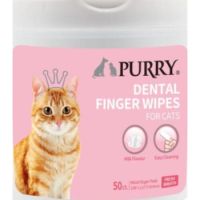 Purry Dental finger wipes for cats-50ct