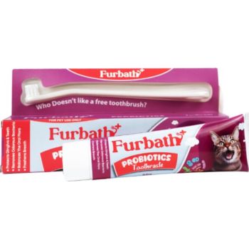  Furbath+ Probiotics Toothpaste for Cats - 50g 