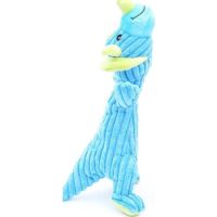 Plush Pet Flying Dragon Dog Toys Blue 37 X 12cm
