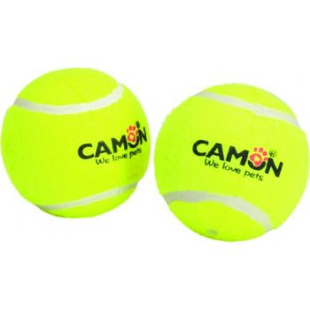  Yellow Tennis Ball With Sound 75mm (2Pcs) 