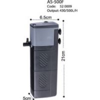 KW Zone Astro AS Internal Filter[Max Output - 500L/H, Model - 500F]