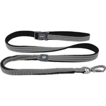  DOCO VARIO Easy Snap BUNGEE Leash - 6ft (DCV2072)[Color - Grey, Size - S 