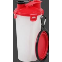 Paw Pals 2 IN 1 Food & Water Bottle 350ml