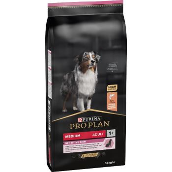  Pro Plan Optiderma - Salmon for Medium Sensitive Skin Adult Dog (14kg) 