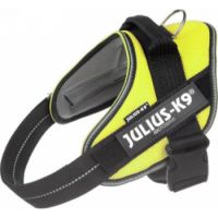 IDC POWAIR DOG HARNESS - NEON / SIZE MEDIUM