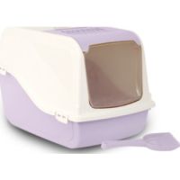 Bergamo Cat Litter Box ARIEL(TOP FREE) Purple