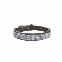 Crystal Princesse Collar - Brown / 40 cm