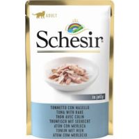 Schesir Cat Pouch Tuna With Cod Hake in jelly  85g