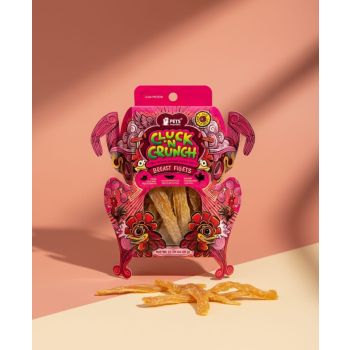 Cluck 'N Crunch Chicken Breast Fillets Treats 65g