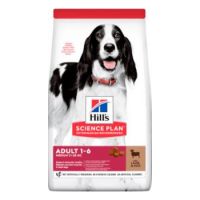 Hills Science Plan Medium Adult Dog Food With Lamb & Rice (2.5kg)