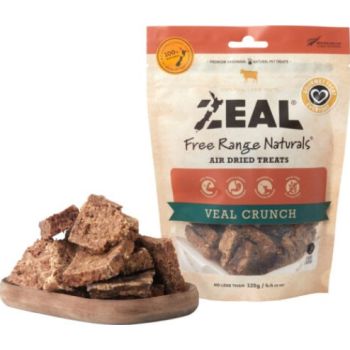  Zeal Veal Crunch Dog Treats 125g 