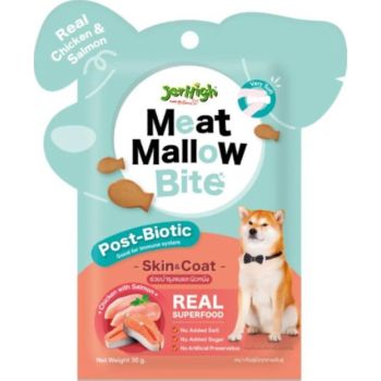  Jerhigh Meat Mallow Bite Chicken & Salmon 30g 