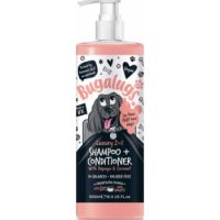 Bugalugs Luxury 2 In 1 Papaya & Coconut Dog Shampoo & Conditioner 500ml (16.9 Fl Oz)