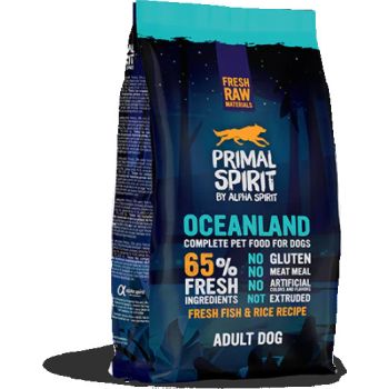  Alpha Spirit  Primal 65% Oceanland Dog Food 1 kg 