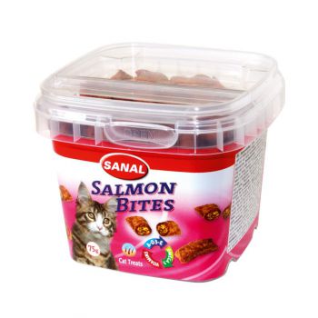  Sanal Cat Salmon Bites cup - 75g 