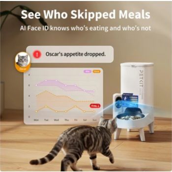  Petkit 'YumShare Solo 2.0 Camera' Automatic Feeder - 3L 