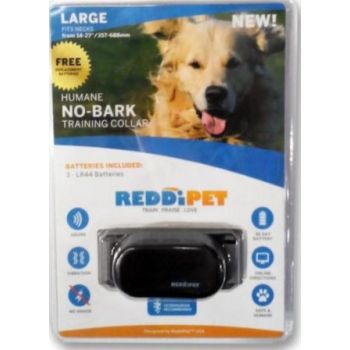  Reddipet Classic No Bark Training Collar for Dogs (Large) 