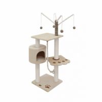 VITOR Scratcher Cat Pole - Beige
