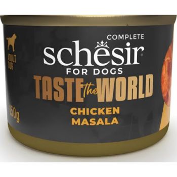  Schesir Taste The World Dog Wholefood - Chicken Masala 150g 
