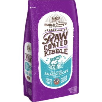  Stella & Chewy’s Cat-Raw Coated Kibble Salmon 4.5Kg (10lb) 