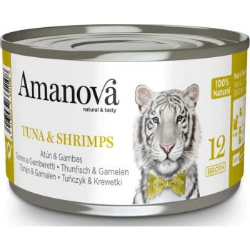  Amanova Tuna and Shrimps  70g 