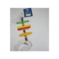 VanPet Bird Toy Natural And Clean 065 -With Bell - 30x8 Cm BTLB0065